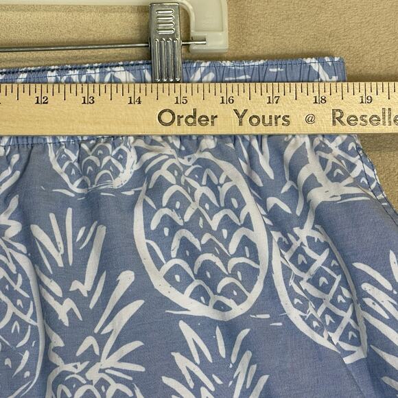 Chubbies‎ Swim Trunk Mens XXL Blue Pineapple Print Lined Drawstring Waist 5.5" - Picture 5 of 14
